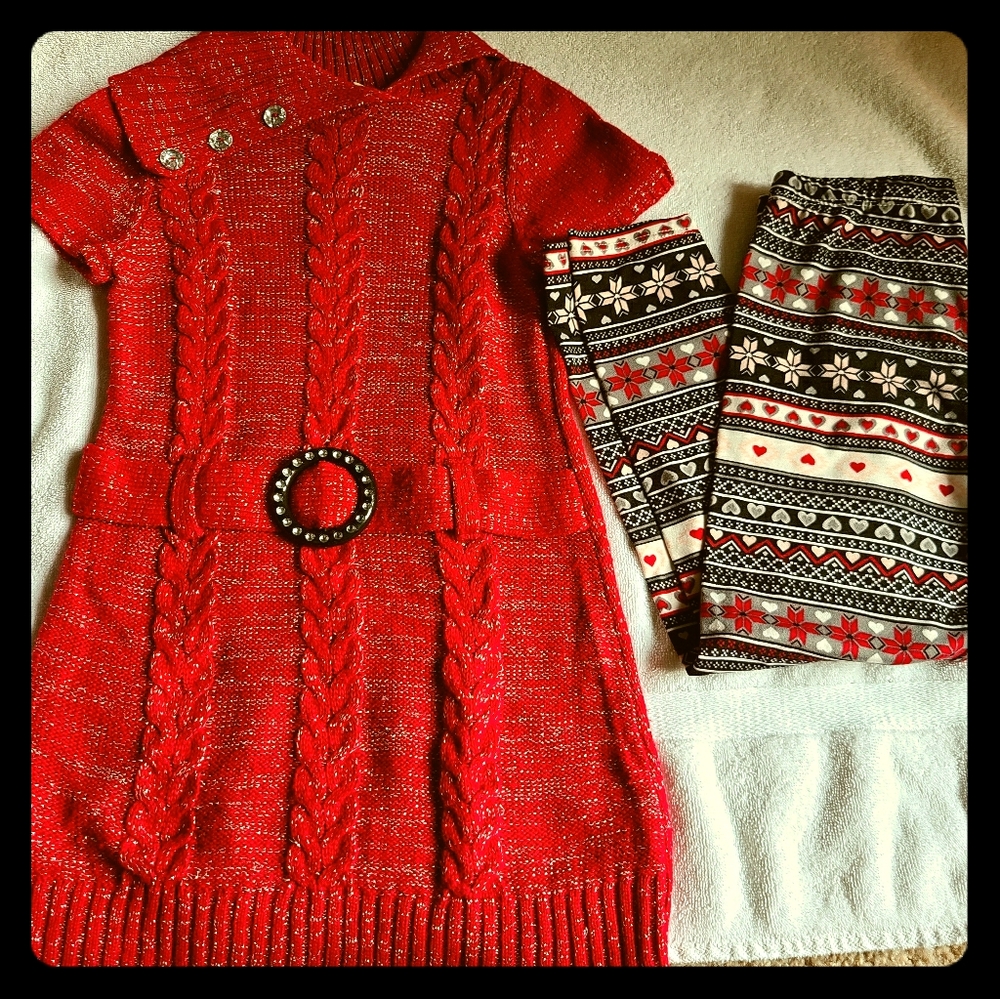 Girls 4/5 Holiday Outfit